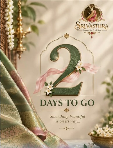 Srivasthra Traditional Instagram Launch Post